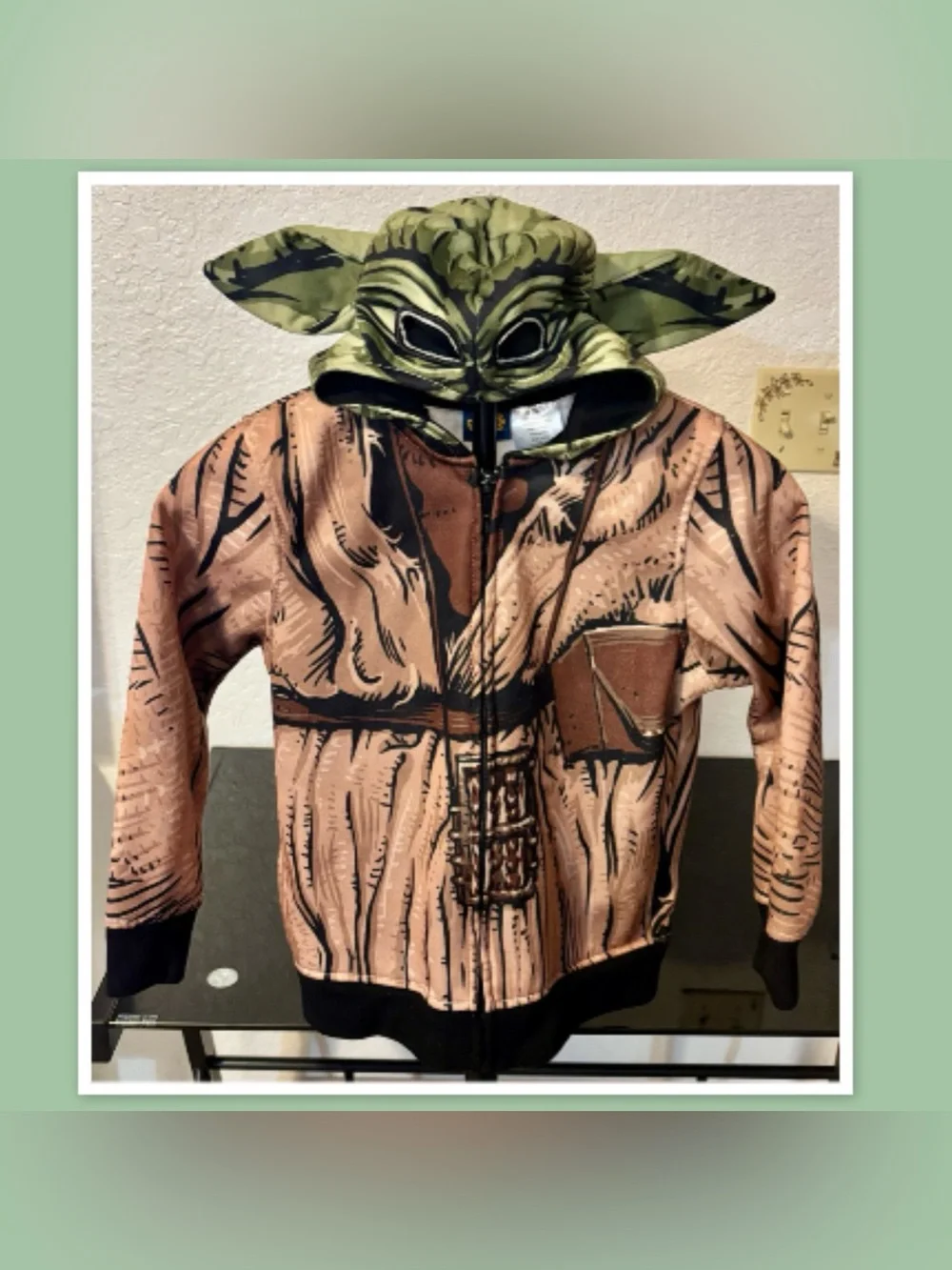 Star Wars Yoda Costume Hoodie ~ Size (Kids size XS